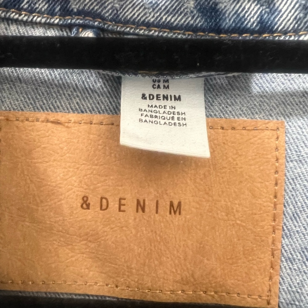 H&M Distressed Denim Jacket - Picture 5 of 9